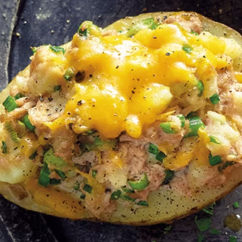 ofenkartoffeln mit thunfisch