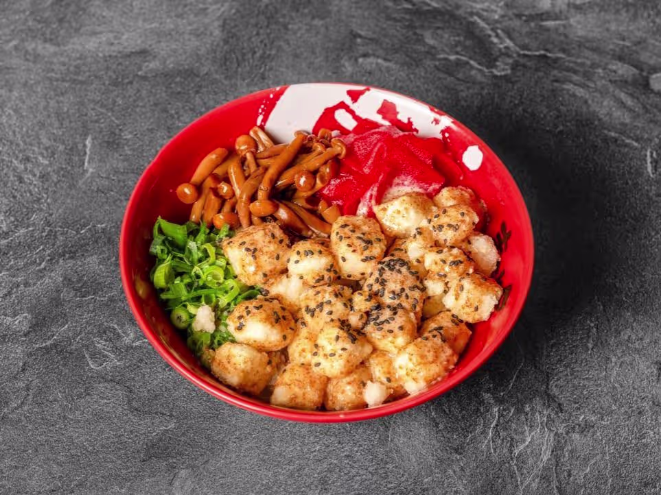 Tofu Donburi (vegetarisch)