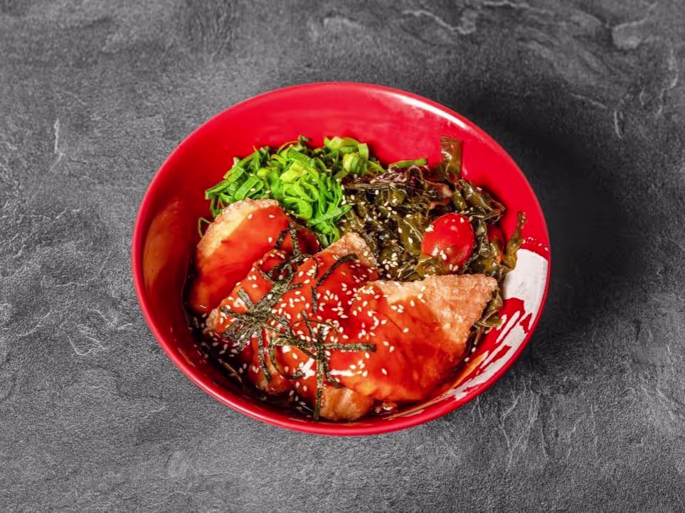 Salmon Teriyaki Don