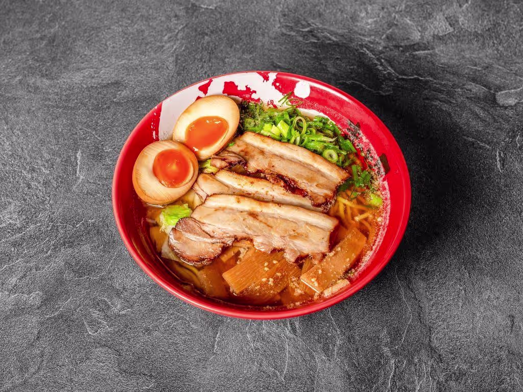 Torijan Chashu (klare Hühnerbrühe)
