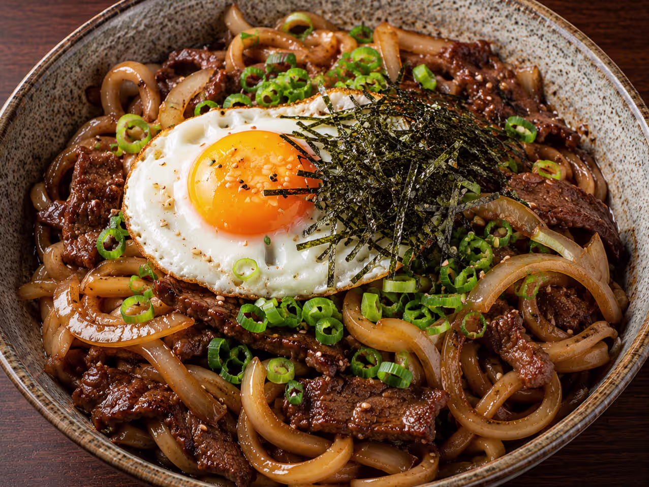 Beef Yaki Udon