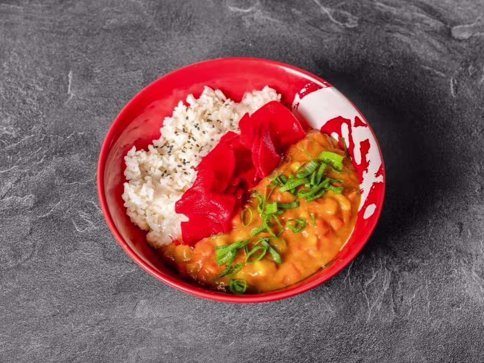 Curry Don (vegetarisch, pikant)