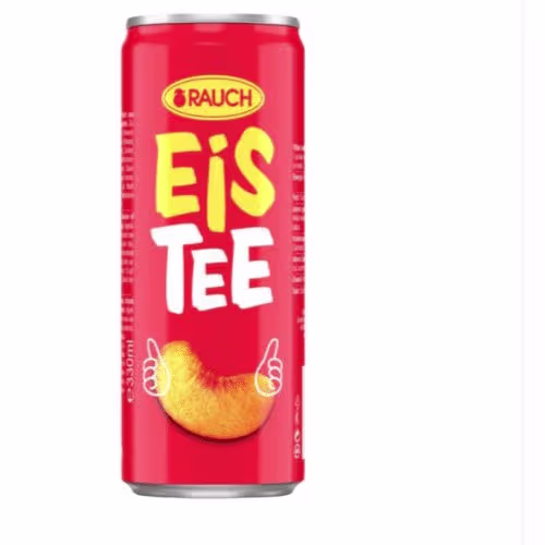 Rauch Eistee Pfirsich 0,33l (EINWEG)