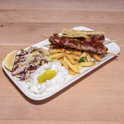 Souvlaki-Schweinerei
