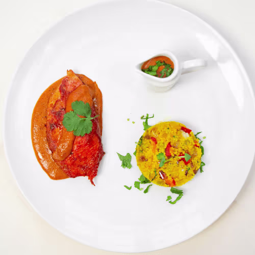 Chicken Tikka Masala mit Reis
