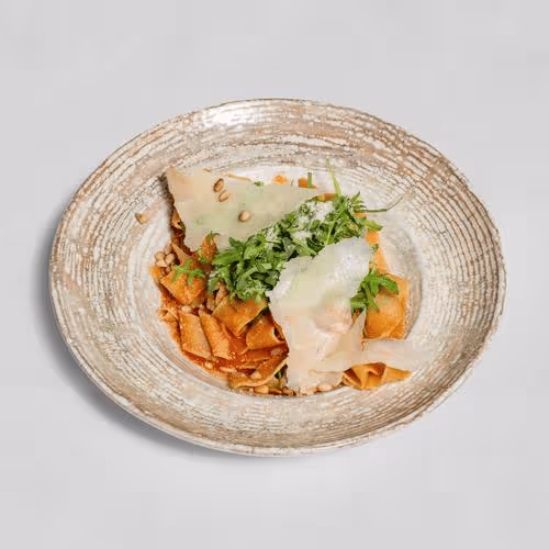 Pappardelle con Rucola