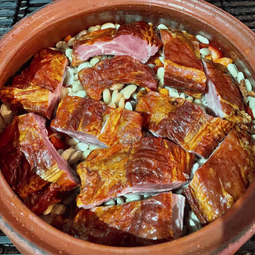 Serbische Bohnensuppe/Pasulj