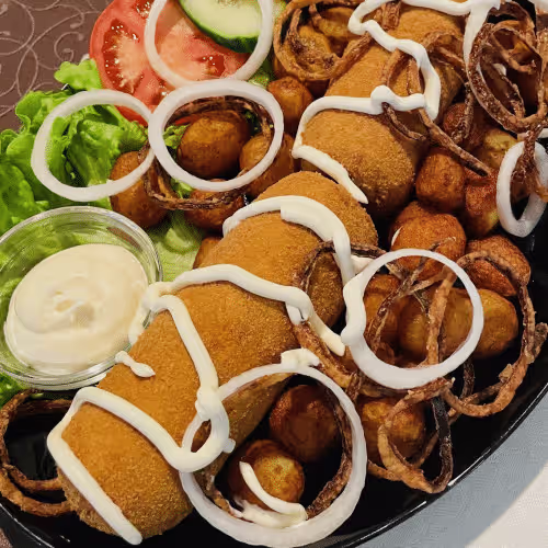 Karadjordjeva gefülltes Schnitzel