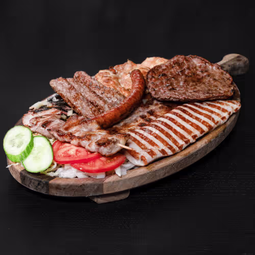 Grill-Park Platte für 1 Person
