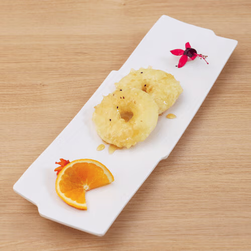 Gebackene Ananas