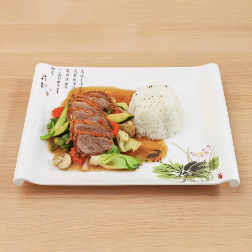 Ente mit Gemüse