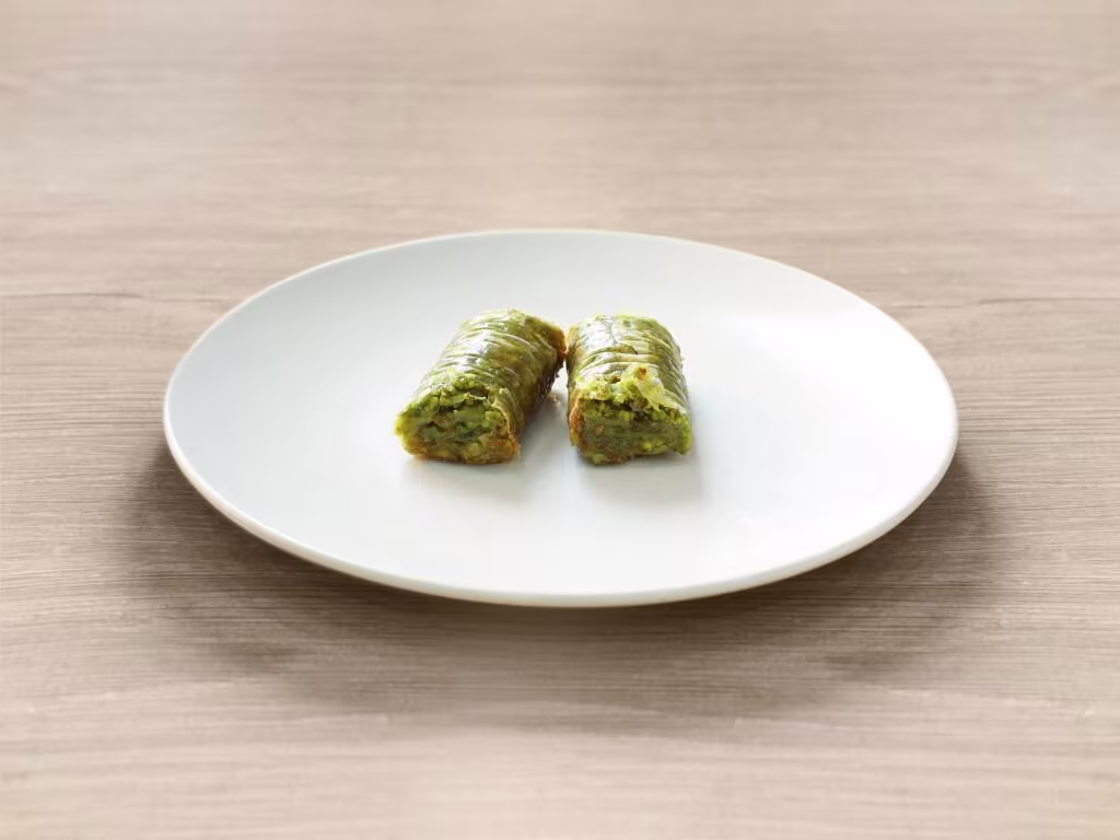 Baklava dürüm mit Pistazien (2 Stück)