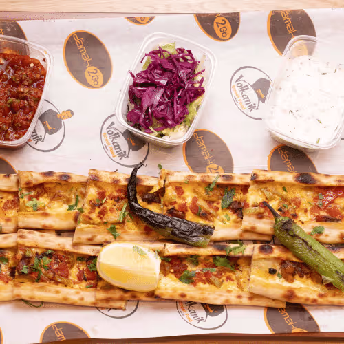 Sebzeli Pide (L, vegetarisch)