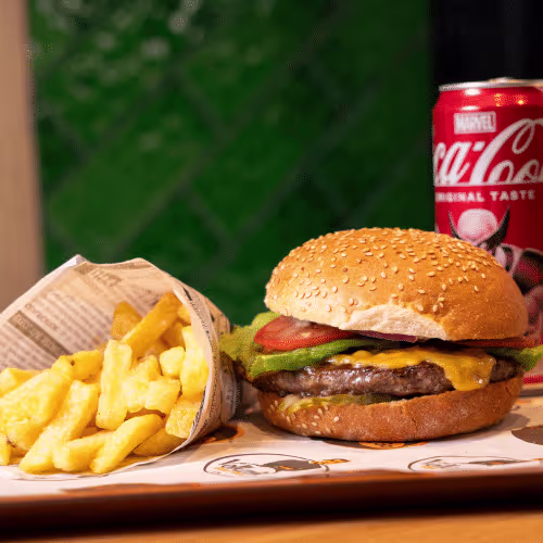 Cheeseburger Menü