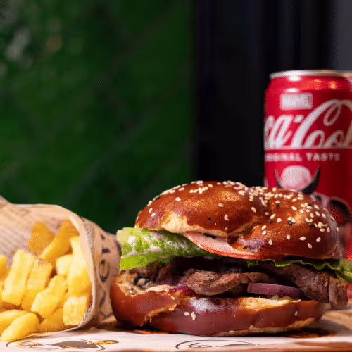 Damak Spezial Burger Menü