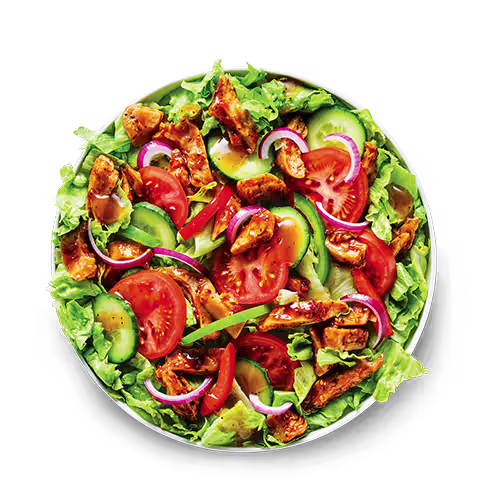 Plant-based Chicken Teriyaki Salad