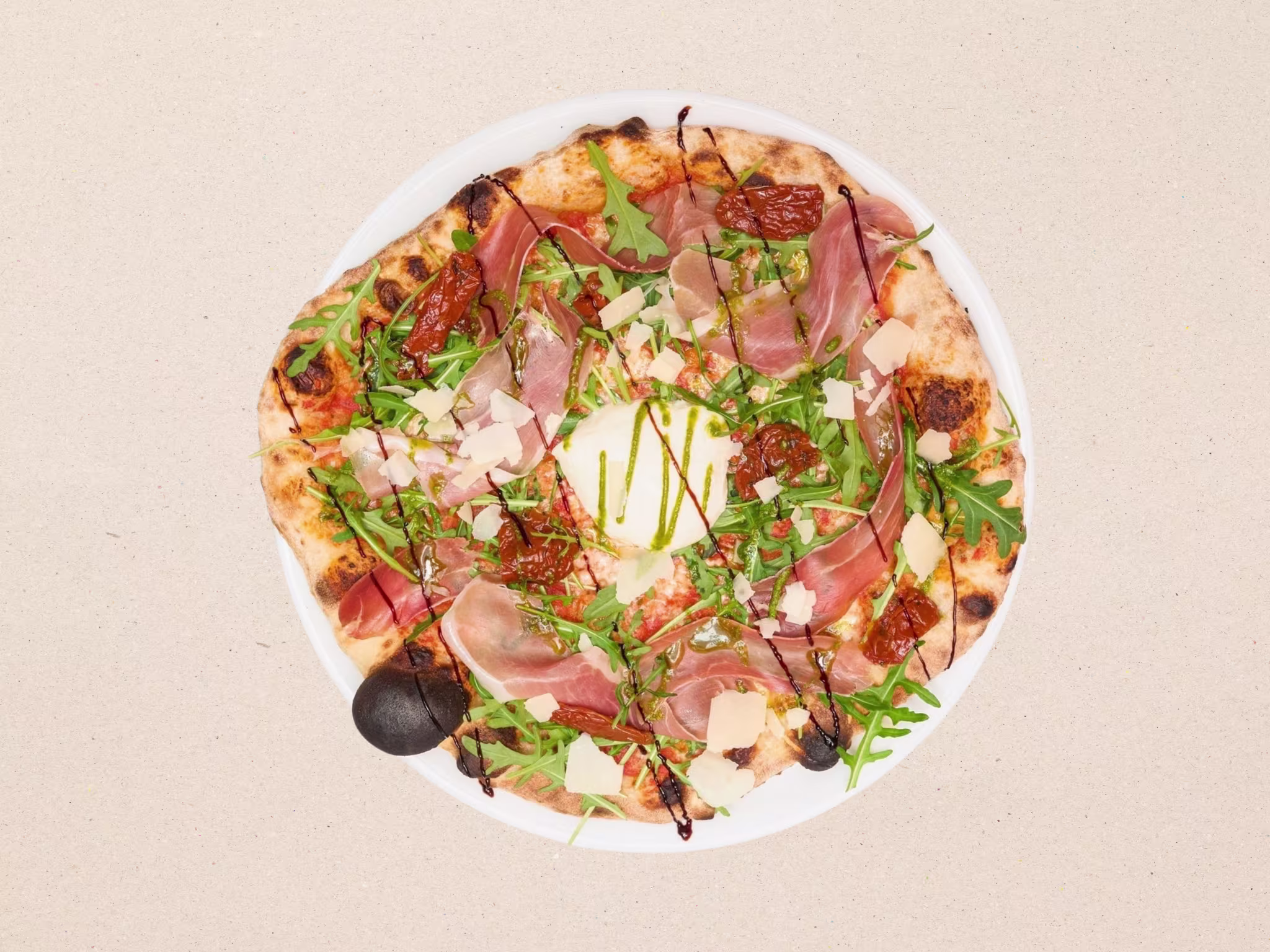 Pizza vom Chef