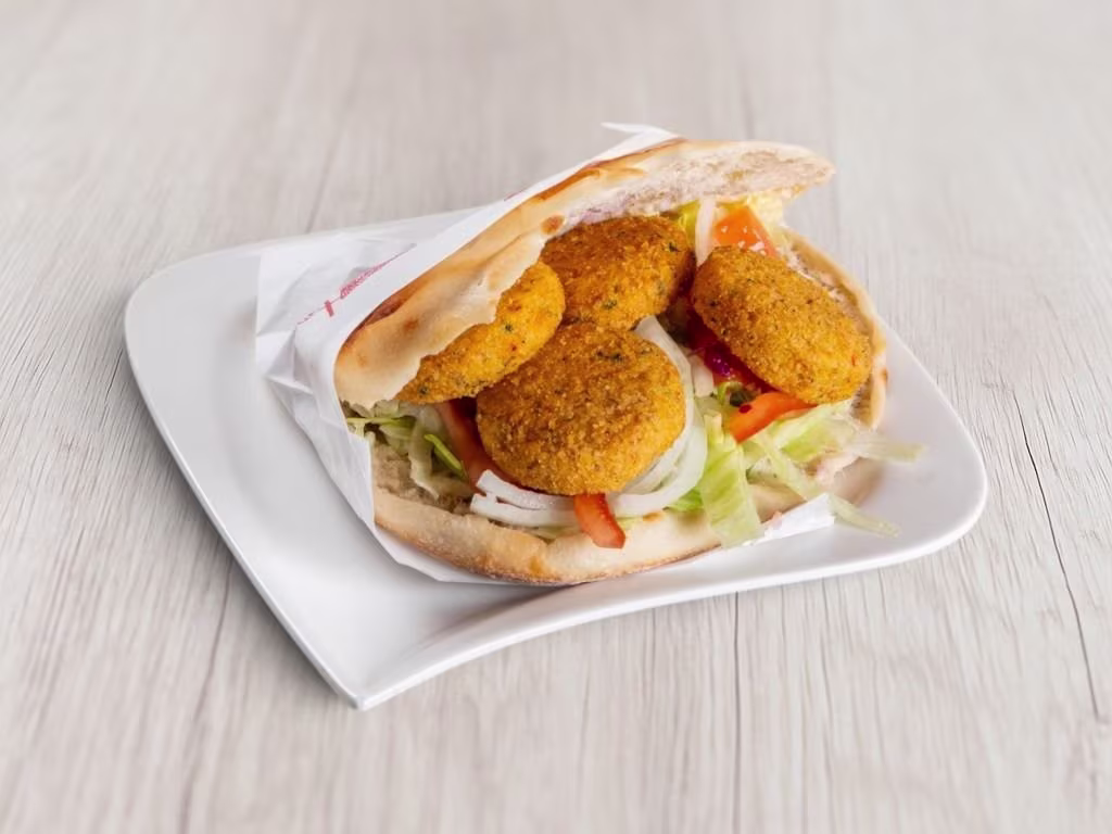 Falafel im Brot