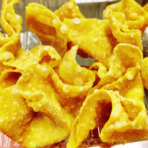 Gebackene Wantan (6 Stück)