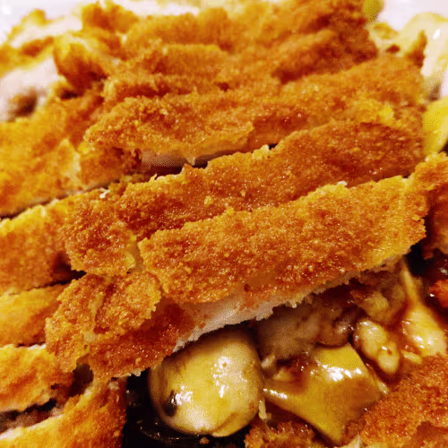Knuspriges Huhn mit Achtschätze