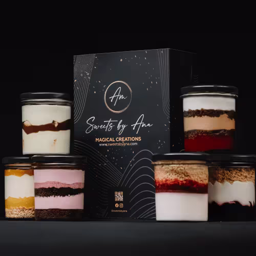 5 plus 1 Gratis - Bestseller Dessertbox - Sweets by Ana