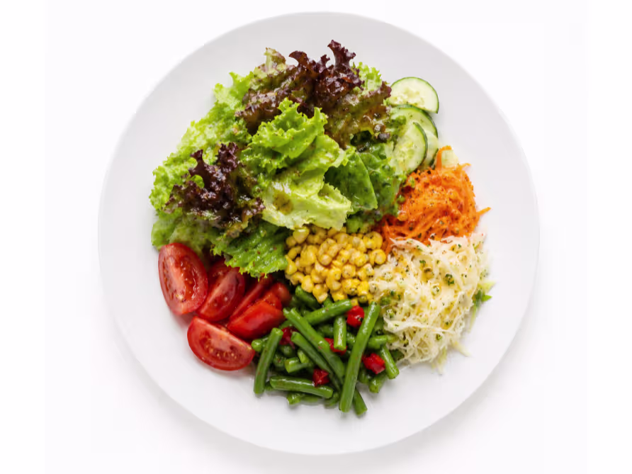 Gemischter Salat frisch und knackig