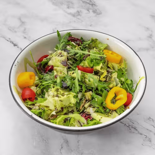Salat mit Kernöl