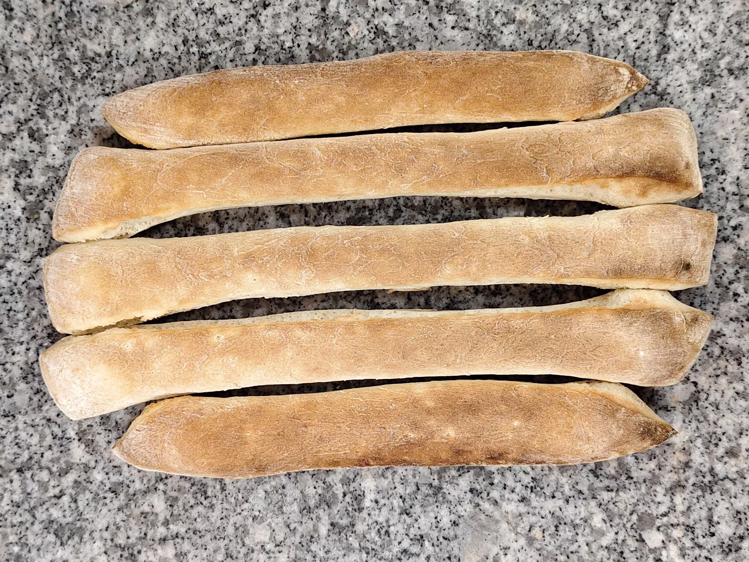 Pizzastangerl mit Knoblauch (5 Stück)
