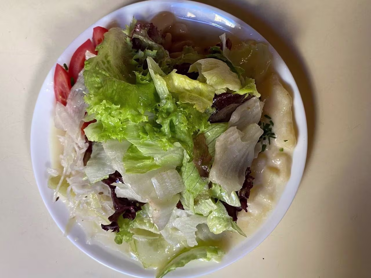 Kleiner Salatteller