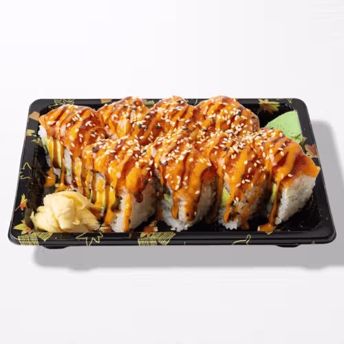 Spicy Salmon Roll (8 Stück)