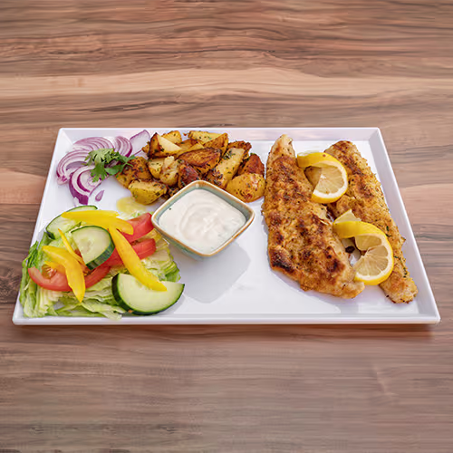 Gegrillter Zander