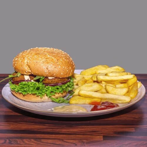 Veggie Burger Menü