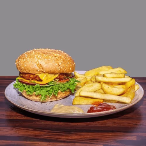 Chicken Burger Menü