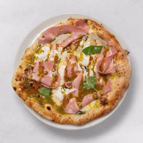 Pizza Pistacchio Basilico