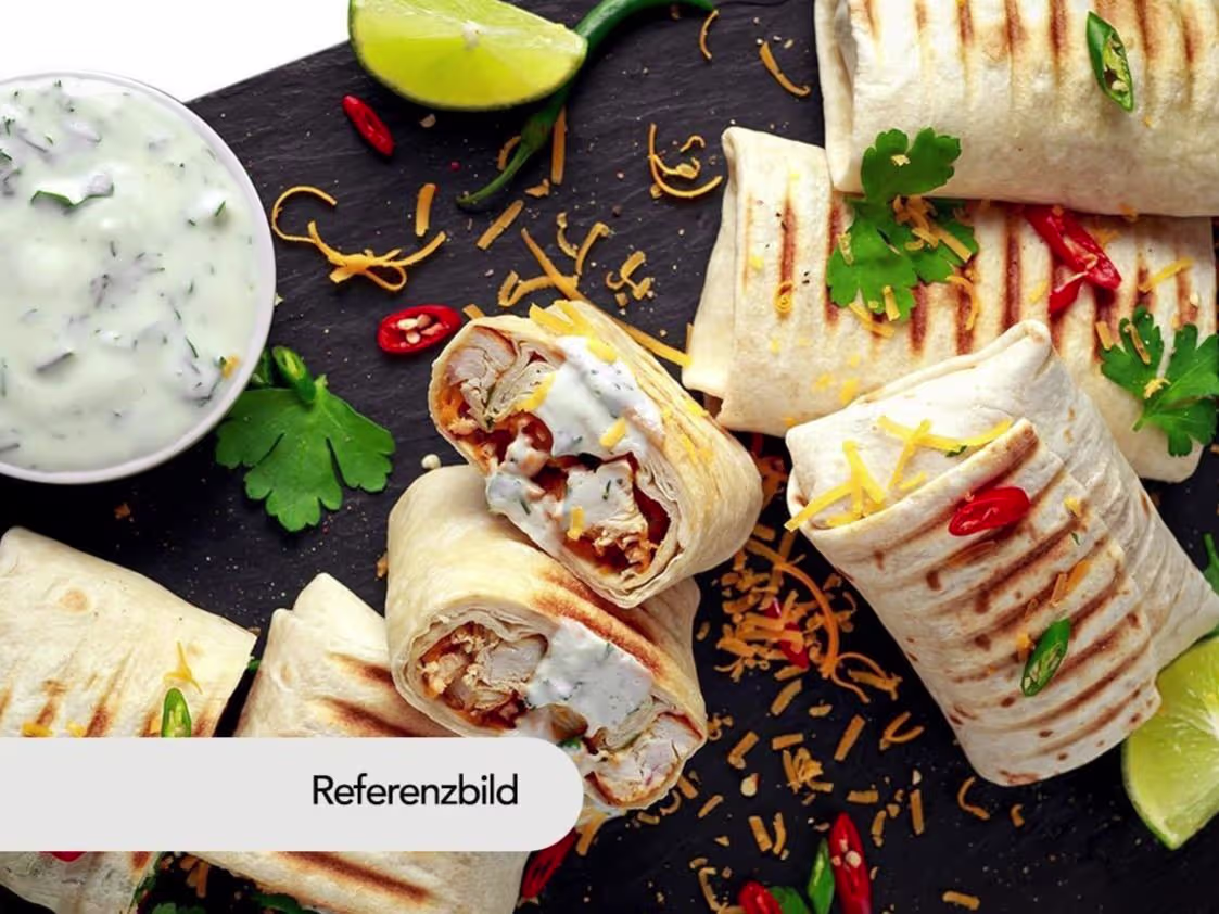 Grilled Chicken Wrap Menü