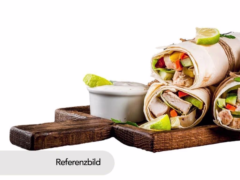 Veggie Barbecue Wrap