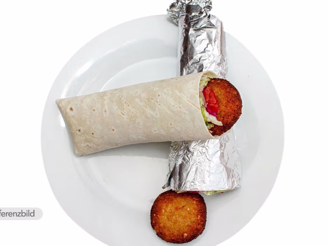 Falafel Wrap Menü