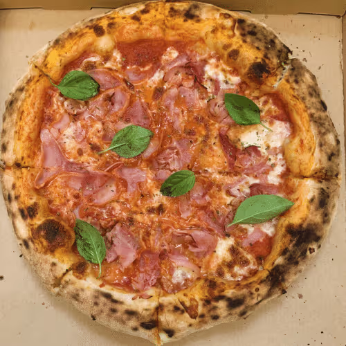 Pizza Prosciutto e Mozzarella