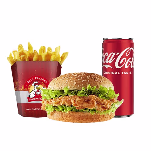 Fried Chicken Burger Menu