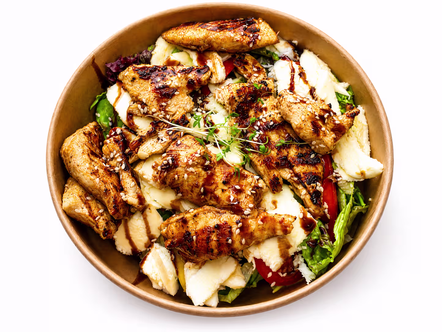 Mozzarella Chicken Salat