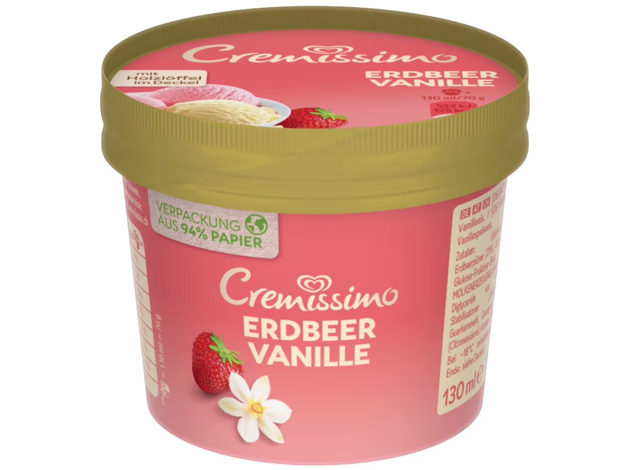 Cremissimo Erdbeere Vanille 100ml