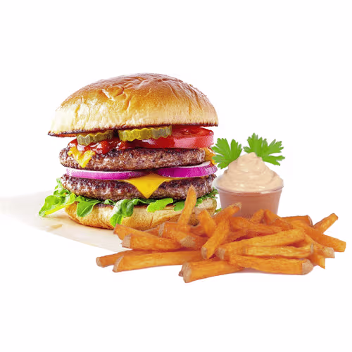 Double Smash Burger Cheddar