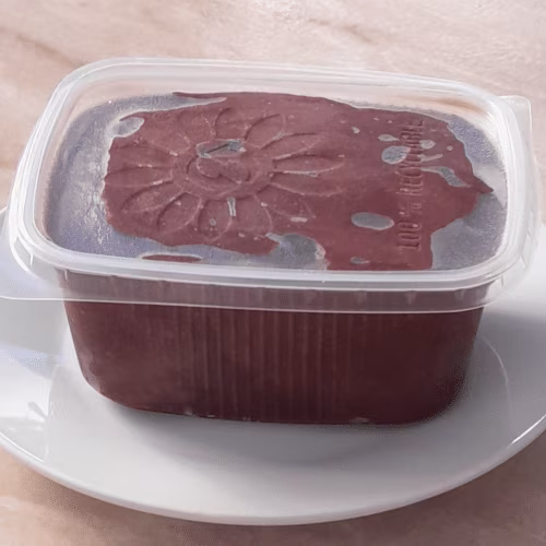 Schoko-Eis mit Zuckeraustauschstoffen