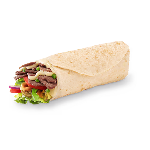 Philly Beef & Cheese Wrap