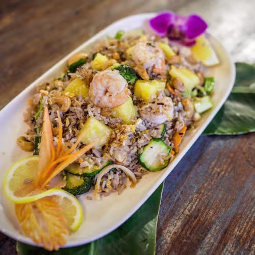 Pineapple-Cashew Fried Rice
