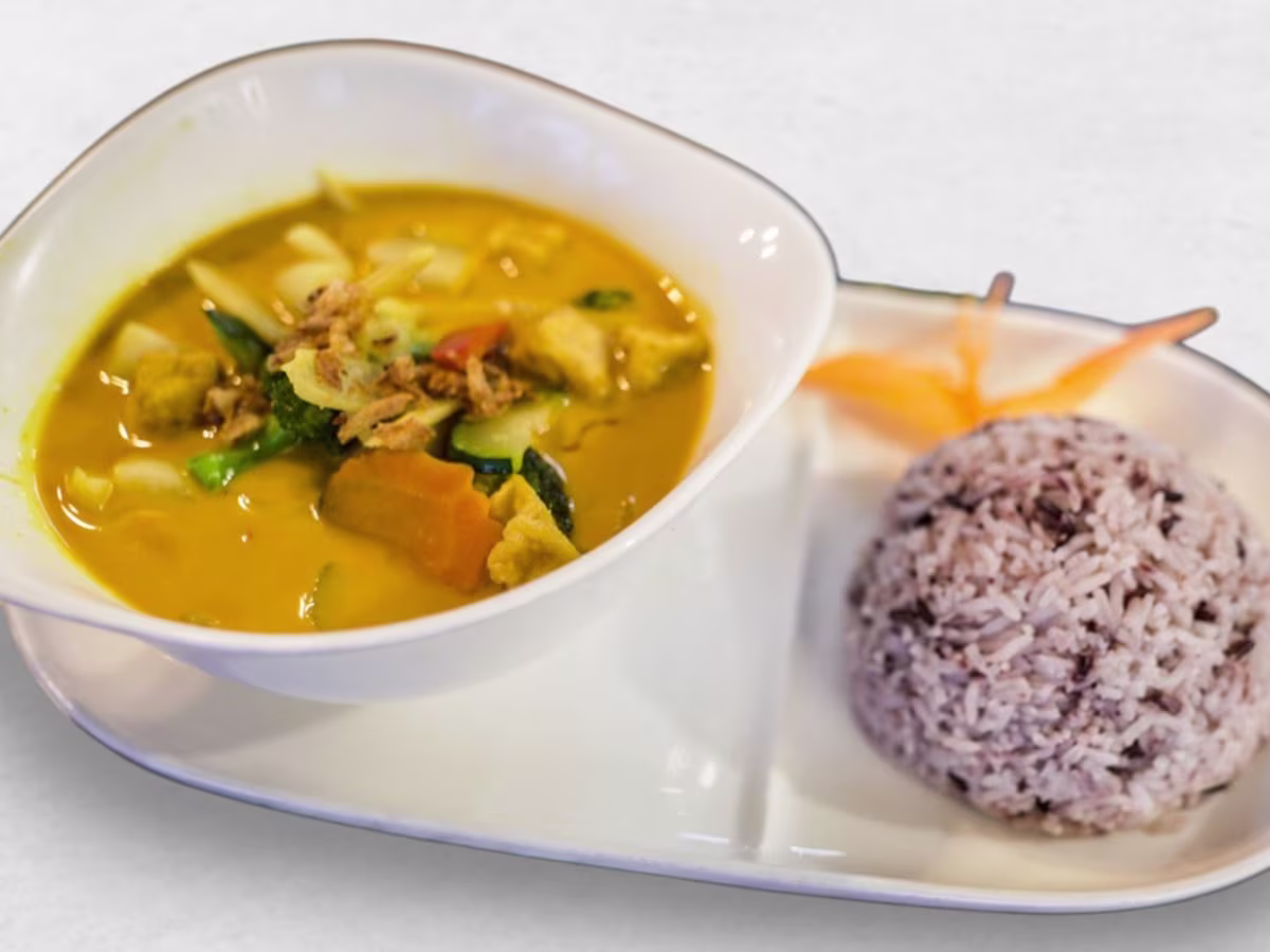 Yellow Curry Spargel