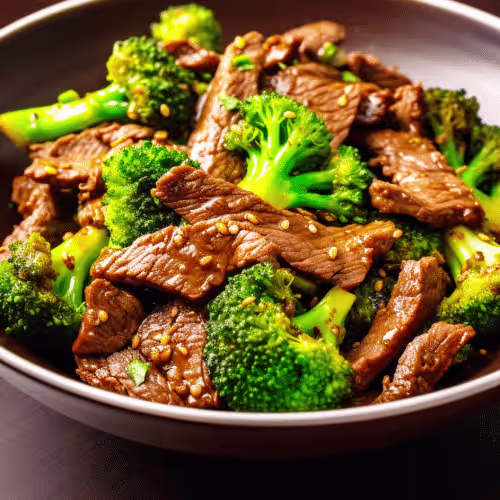 Rindfleisch mit Broccoli