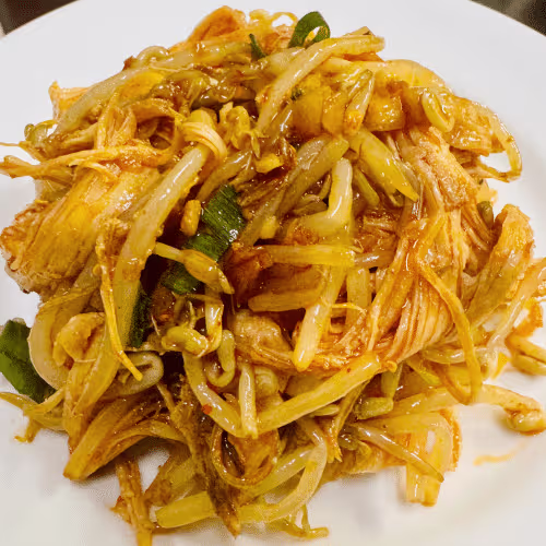 Hühnerfleisch in Chilisauce