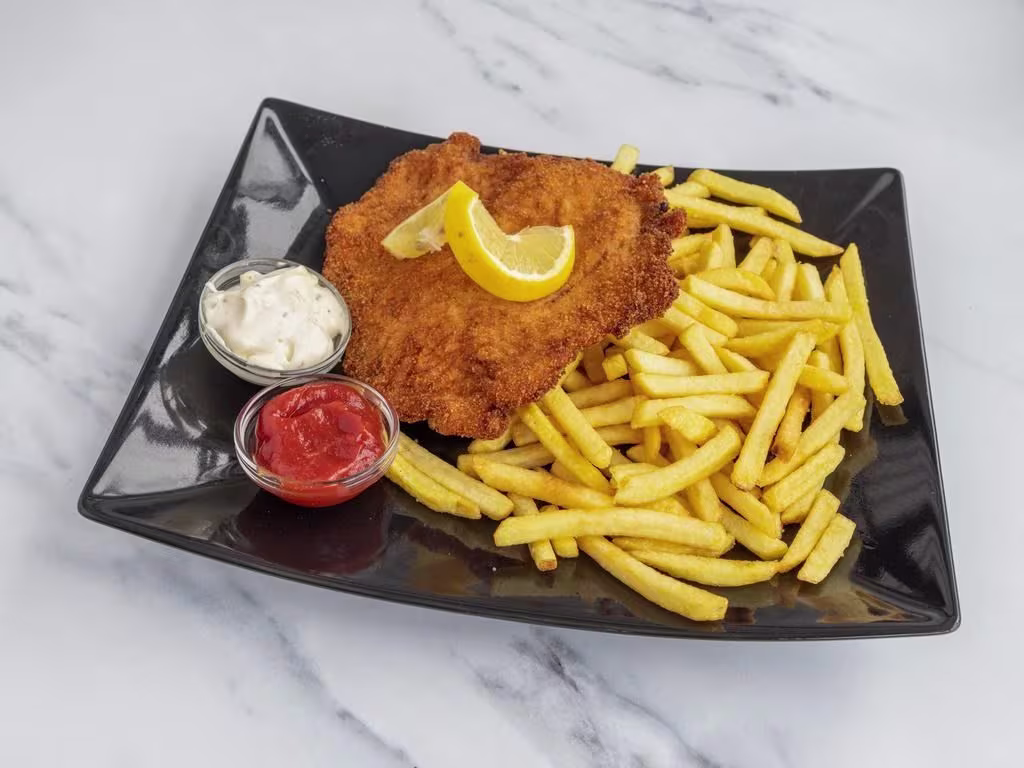 Paniertes Schnitzel Wiener Art