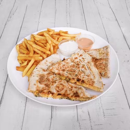 Quesadilla mit Putenfleisch